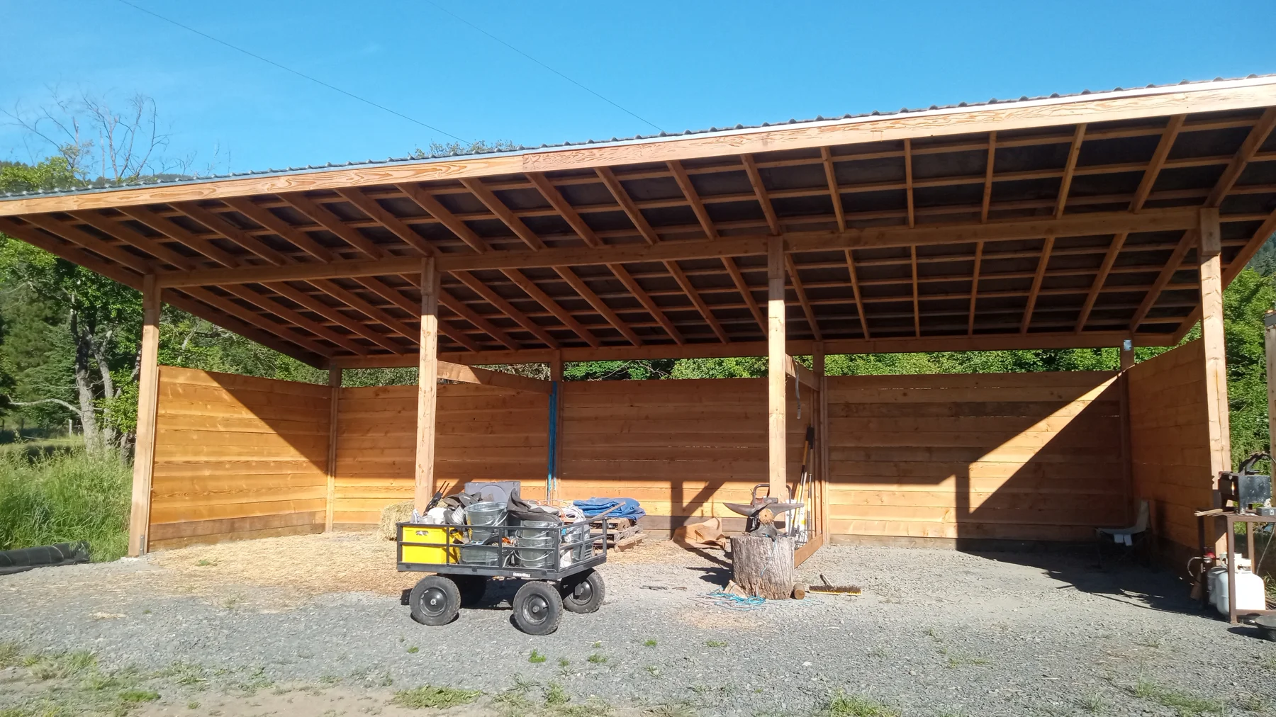 Additional timber shelter project view 12