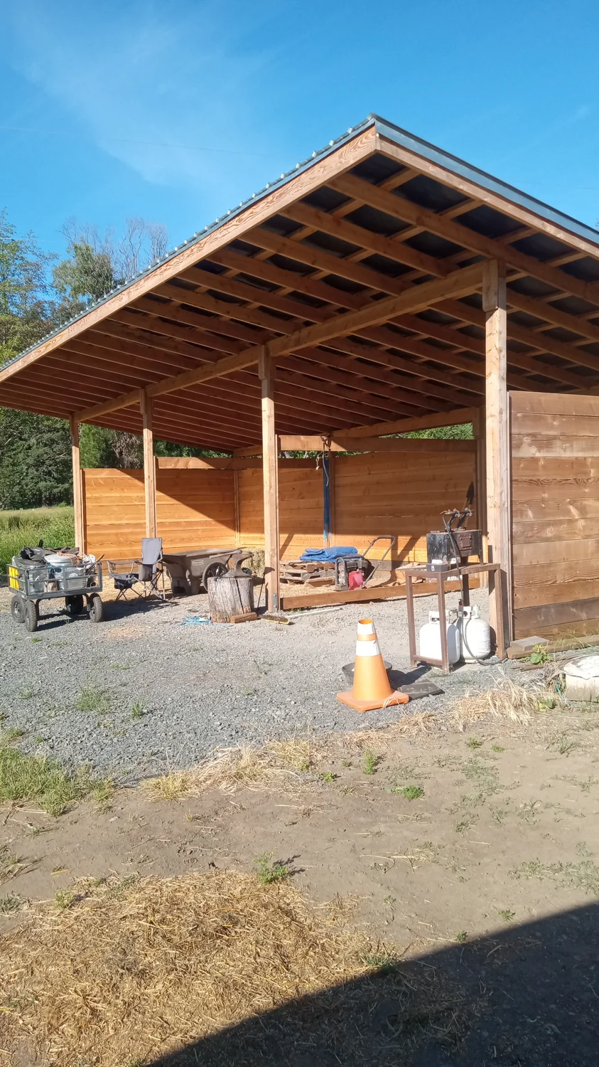 Additional timber shelter project view 5